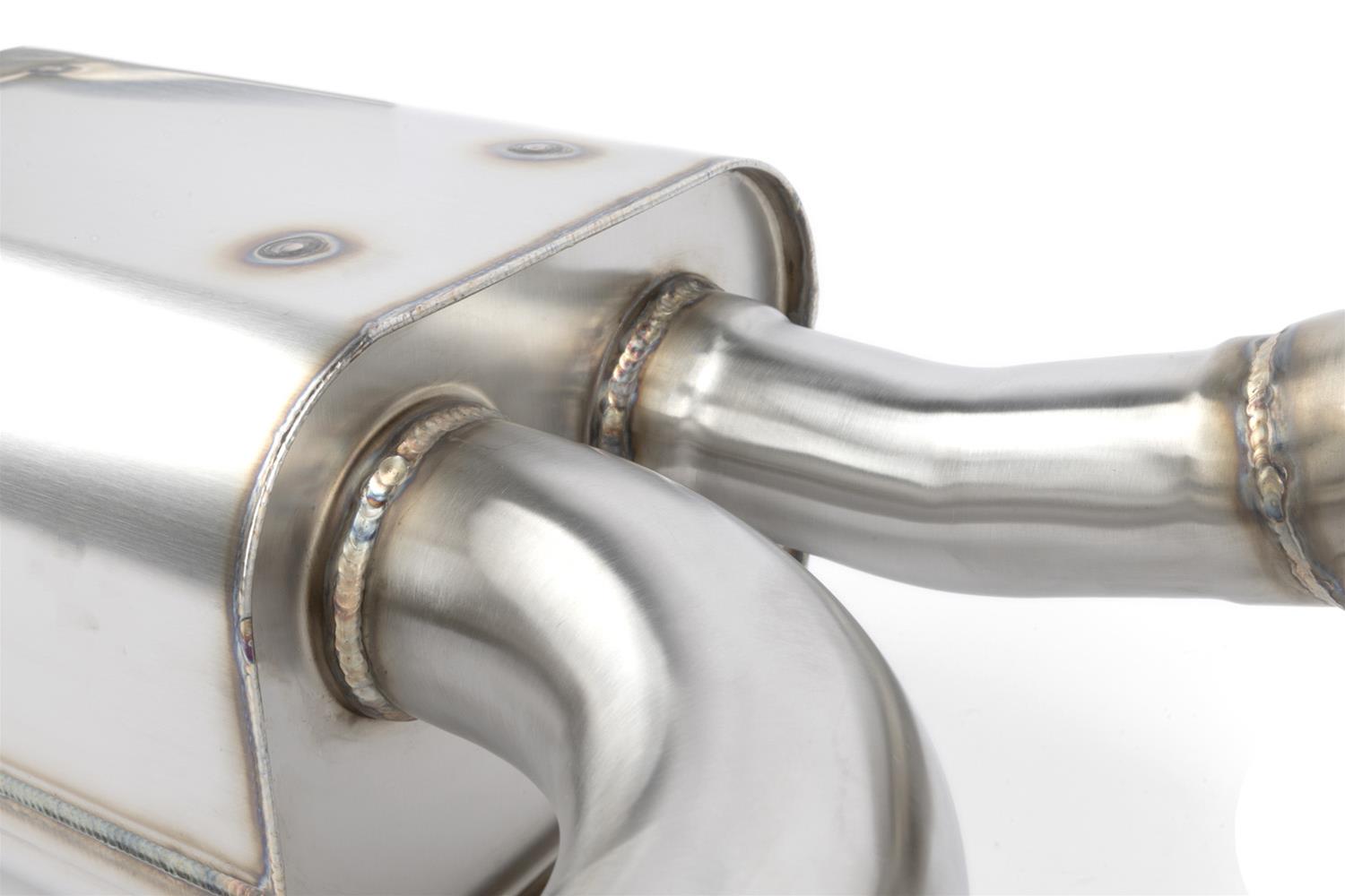 Dinan Free Flow Stainless Exhaust Systems D660-0100 Exhaust, Flow, Rear Axle-Back, 3.0 in., Steel, Polished, 4.50 in. Tips, Four Rear Outlets, BMW, 3.0L, G87, Kit thumbnail 7