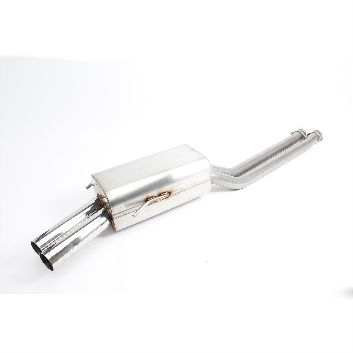 Dinan Free Flow Stainless Exhaust Systems D660-0360 Exhaust, Flow, Rear Axle Back, Steel, Two Rear Outlets, BMW, 3.2L, Kit