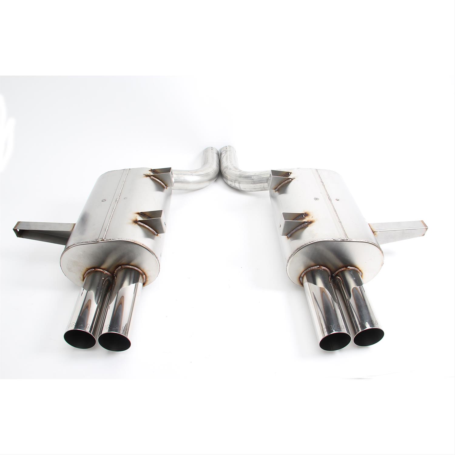 Dinan Free Flow Stainless Exhaust Systems D660-3950 Exhaust, Flow, Rear Axle Back, Steel, Two Rear Outlets, BMW, 5.0L, Kit thumbnail 2