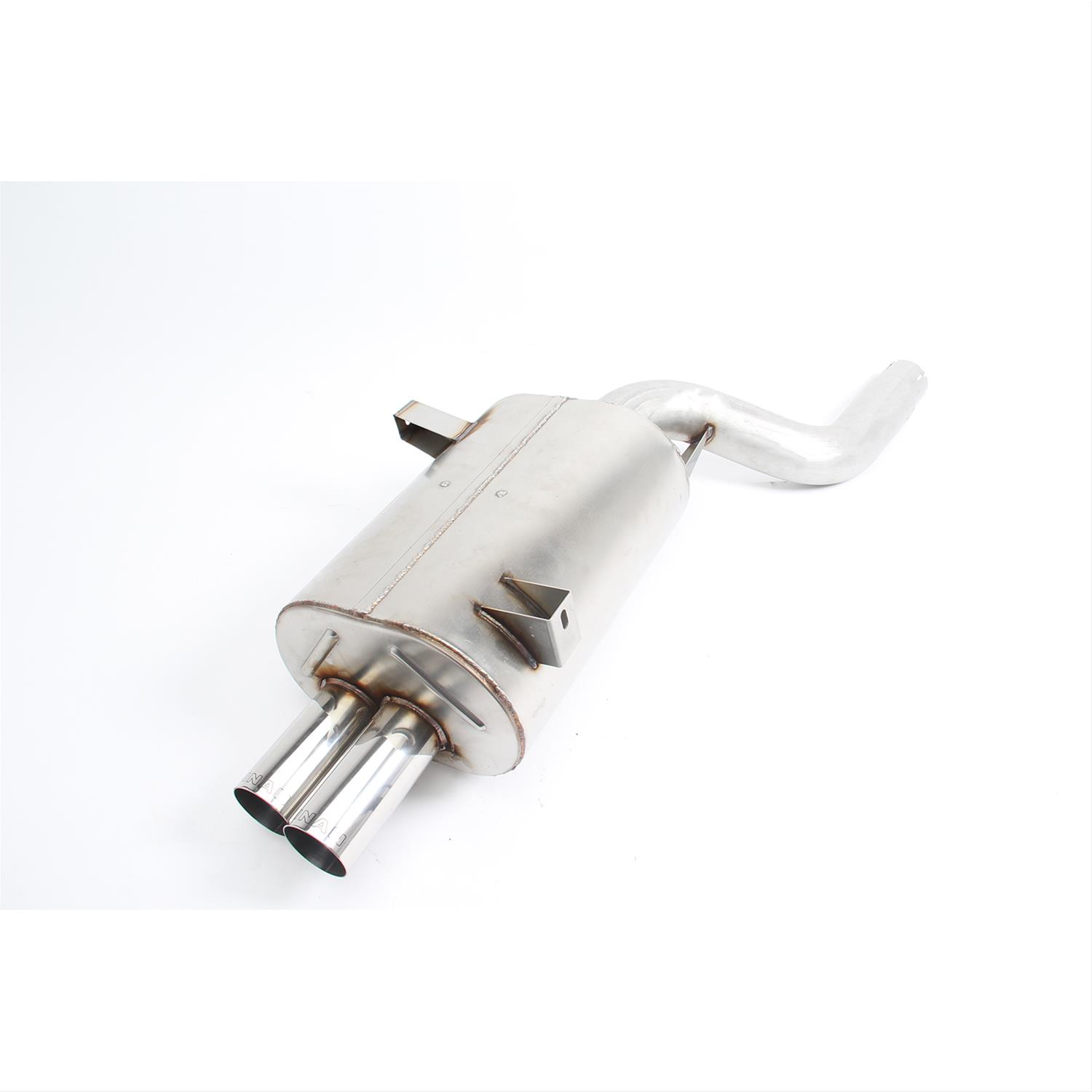 Dinan Free Flow Stainless Exhaust Systems D660-4604 Exhaust, Flow, Rear Axle Back, Steel, Four Rear Outlets, BMW, 3.2L, Kit thumbnail 2