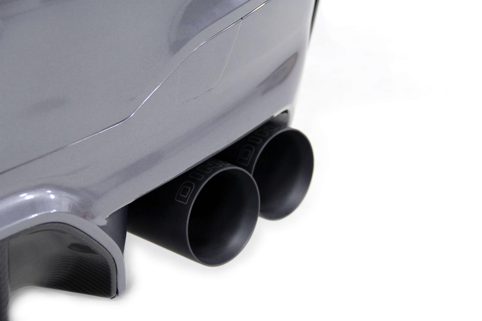 Dinan Free Flow Stainless Exhaust Systems D660-0079-BLK Systems, Stainless, Rear Axle-back, Dual In/Four Out, Steel, Natural, Split Rear Exit, Black Tips, BMW, 4.4L, Kit thumbnail 4