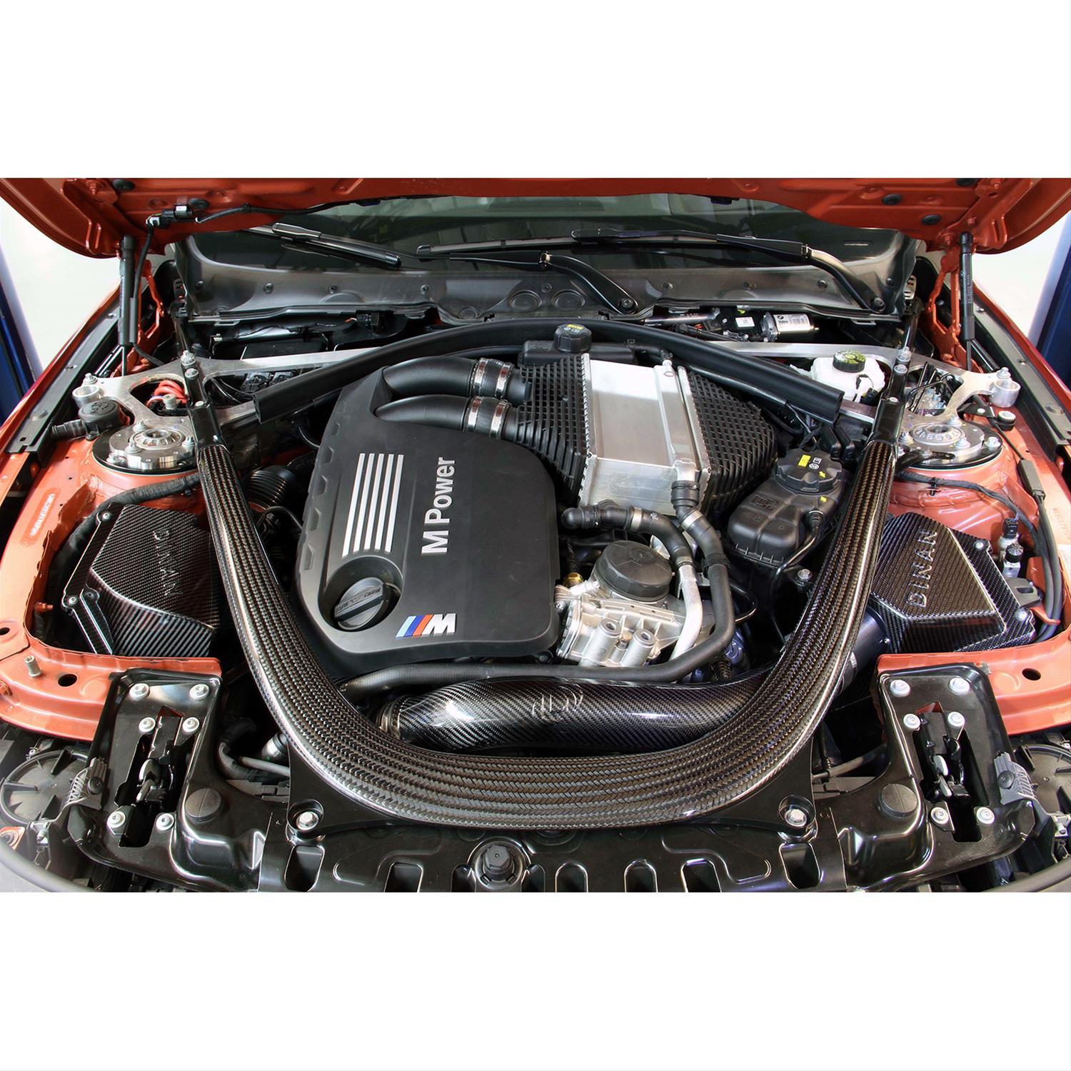 Dinan Carbon Fiber Air Intake Systems D760-0045 Intake, High Flow, Tube, Blue Filter, BMW, 3.0L, Kit thumbnail 3