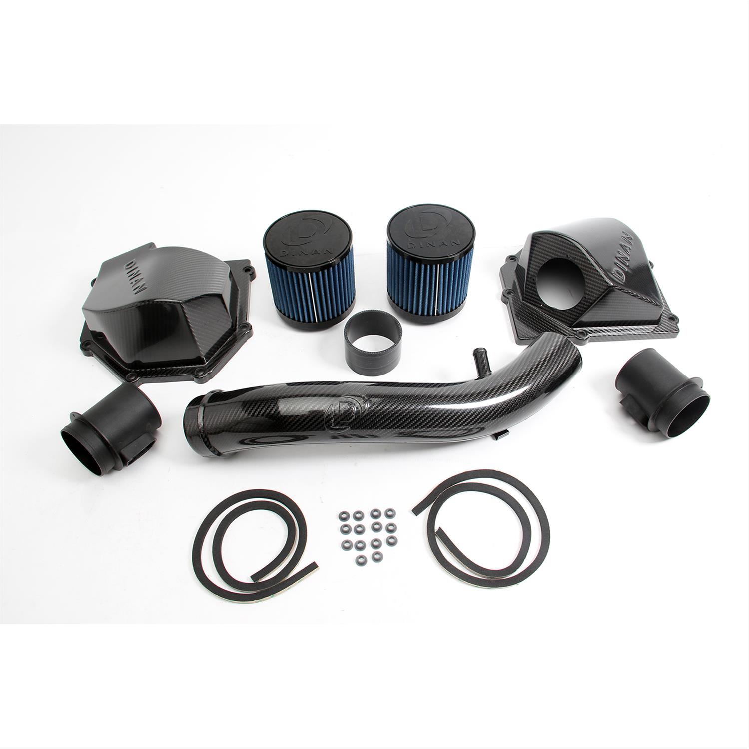 Dinan Carbon Fiber Air Intake Systems D760-0045 Intake, High Flow, Tube, Blue Filter, BMW, 3.0L, Kit thumbnail 5