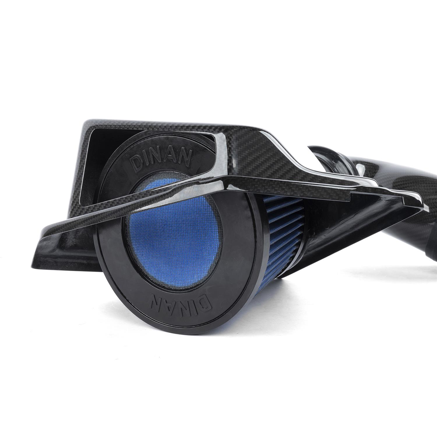 Dinan Carbon Fiber Air Intake Systems D760-0048-A Intake, Semi Open, Tube, Blue Filter, BMW, Kit thumbnail 7