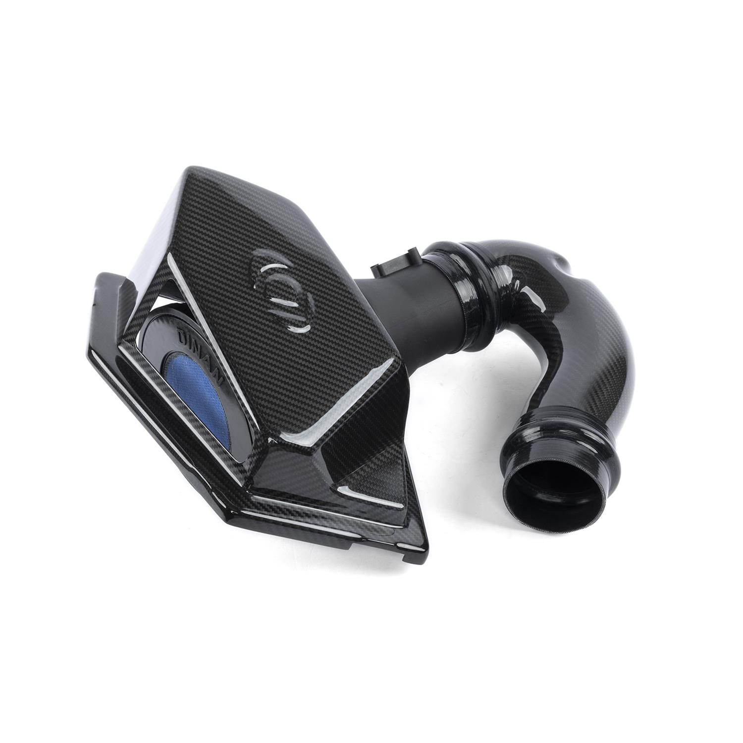 Dinan Carbon Fiber Air Intake Systems D760-0048-A Intake, Semi Open, Tube, Blue Filter, BMW, Kit thumbnail 2