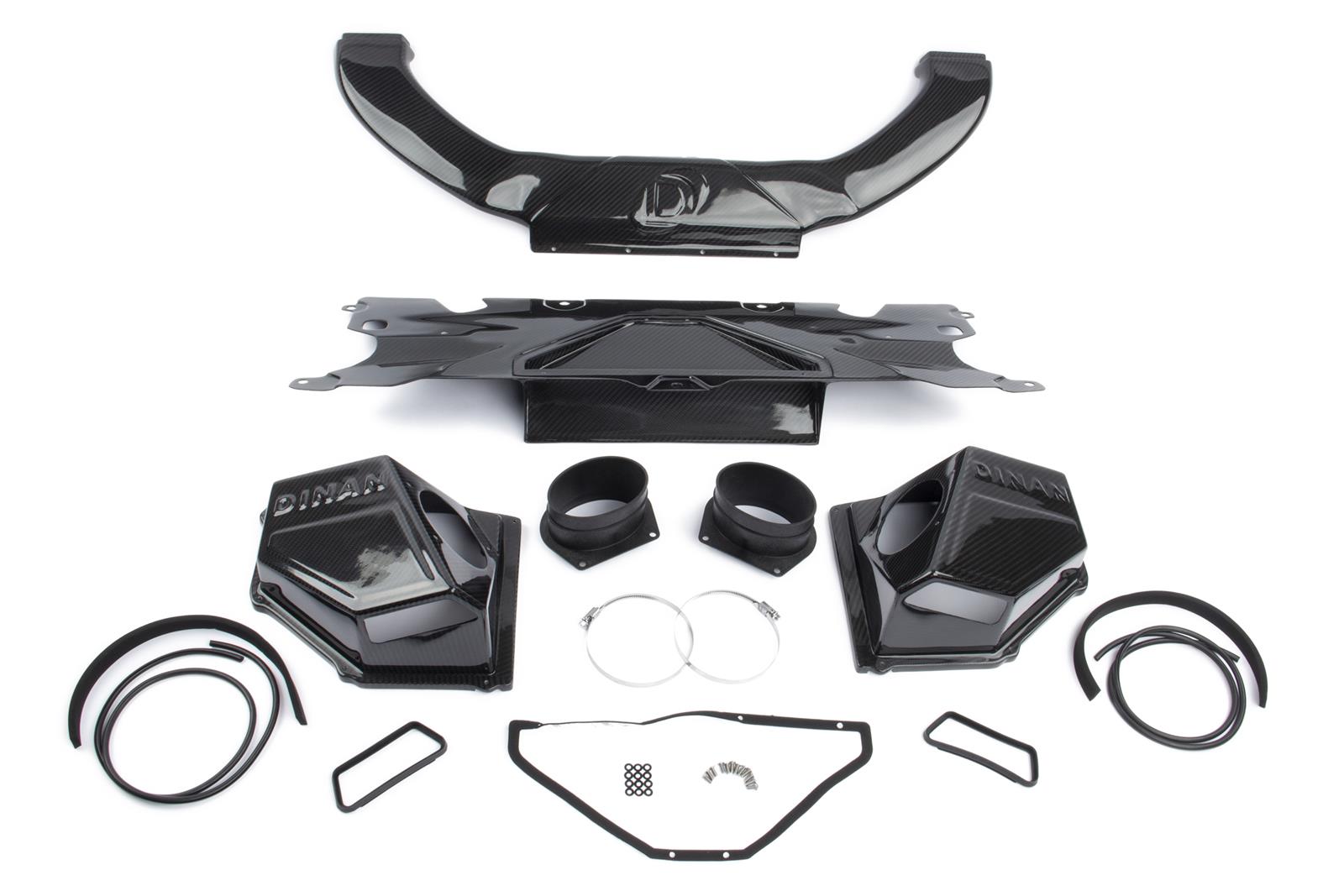 Dinan Carbon Fiber Air Intake Systems D760-0049 Intake, High Flow, Tube, Blue Filter, BMW, 4.4L, Kit