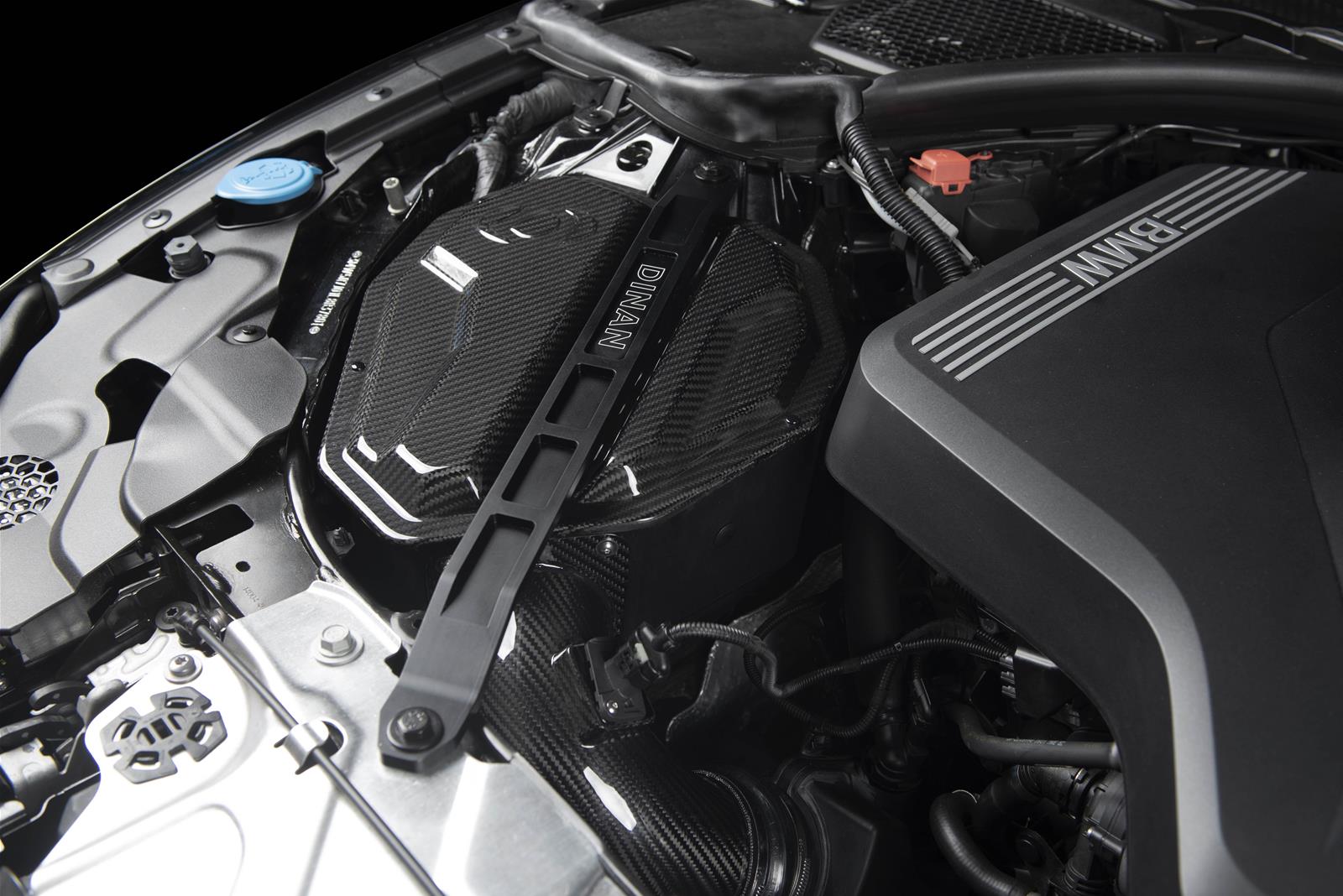 Dinan Carbon Fiber Air Intake Systems D760-0059 Intake, High Flow, Tube, Blue Filter, BMW, 2.0L, Kit thumbnail 9
