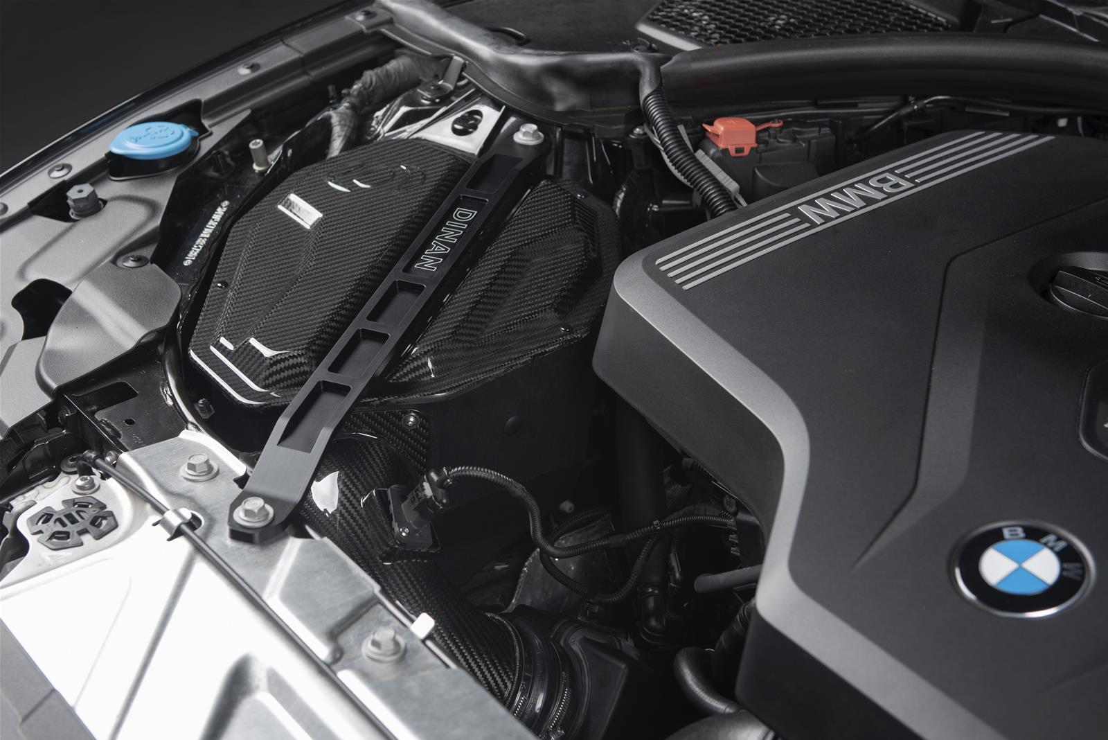 Dinan Carbon Fiber Air Intake Systems D760-0059 Intake, High Flow, Tube, Blue Filter, BMW, 2.0L, Kit thumbnail 7