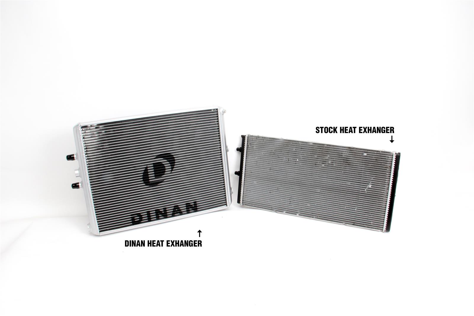 Dinan High Performance Heat Exchangers for 2019-2021 M2, 2015-2018 M3, 2015-2020 M4 - D780-0001A Exchangers, Performance, Single Pass, Aluminum, Natural, BMW, 3.0L, Each thumbnail 3