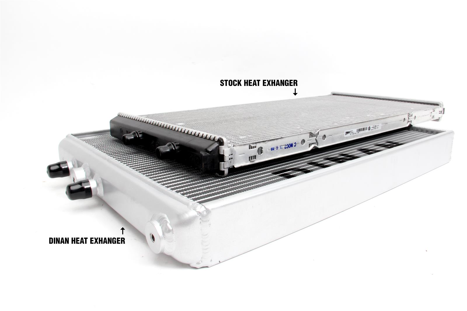 Dinan High Performance Heat Exchangers for 2019-2021 M2, 2015-2018 M3, 2015-2020 M4 - D780-0001A Exchangers, Performance, Single Pass, Aluminum, Natural, BMW, 3.0L, Each thumbnail 4