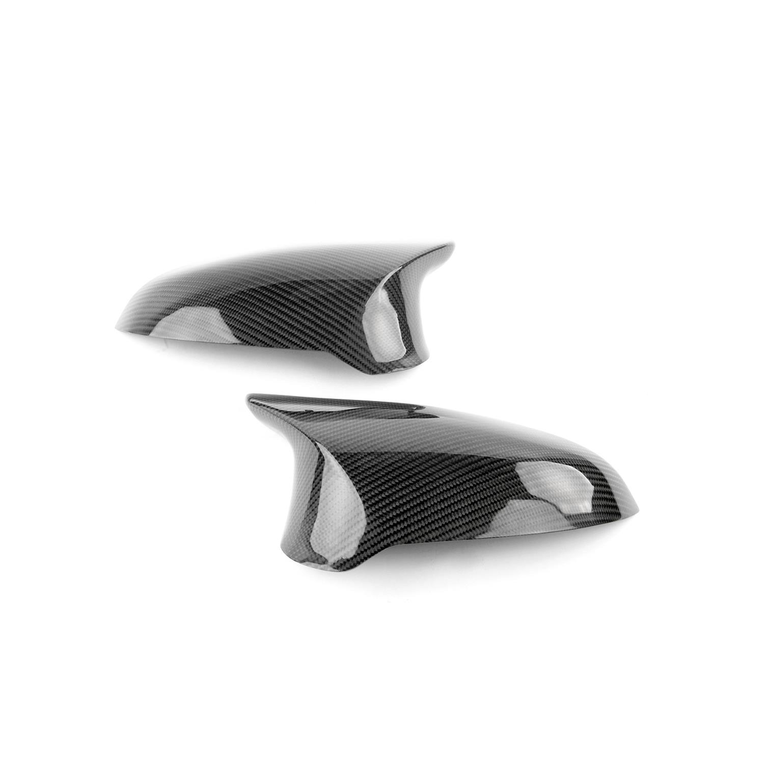 Dinan Mirror Caps D980-0025 Covers, Carbon Fiber, Snap-On, BMW, Pair