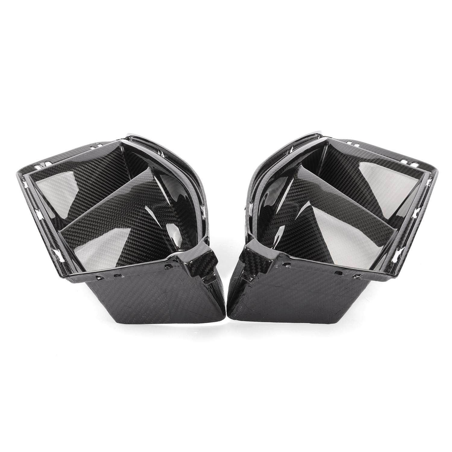 Dinan Carbon Fiber Air Inlets D980-0032 Inlet, Front Bumper, Fiber, BMW, Pair