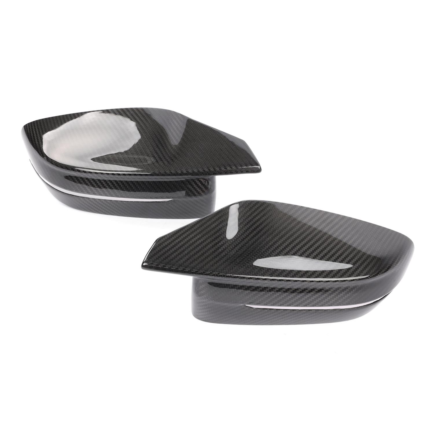 Dinan Mirror Caps D980-0033 Covers, Carbon Fiber, Snap-On, BMW, Pair thumbnail 2