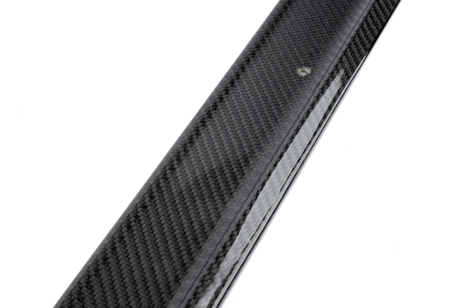 Dinan Side Skirts D980-0036 Rocker Molding, Left/Right, Carbon Fiber, Gloss, Toyota, Pair thumbnail 7