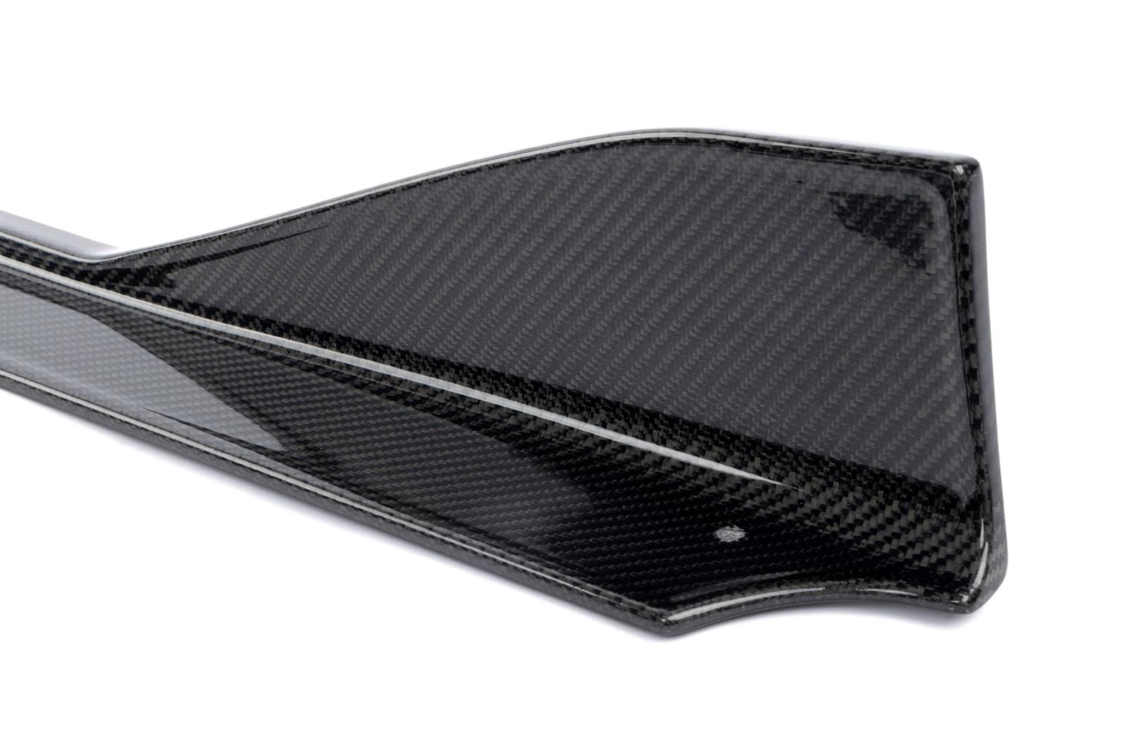 Dinan Side Skirts D980-0036 Rocker Molding, Left/Right, Carbon Fiber, Gloss, Toyota, Pair thumbnail 6