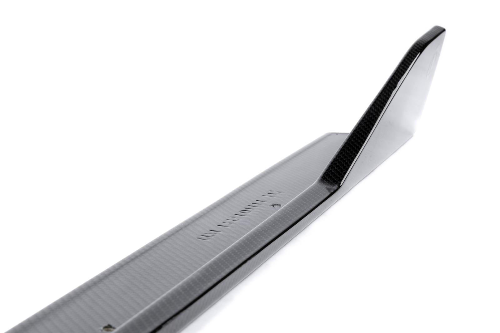 Dinan Side Skirts D980-0036 Rocker Molding, Left/Right, Carbon Fiber, Gloss, Toyota, Pair thumbnail 3