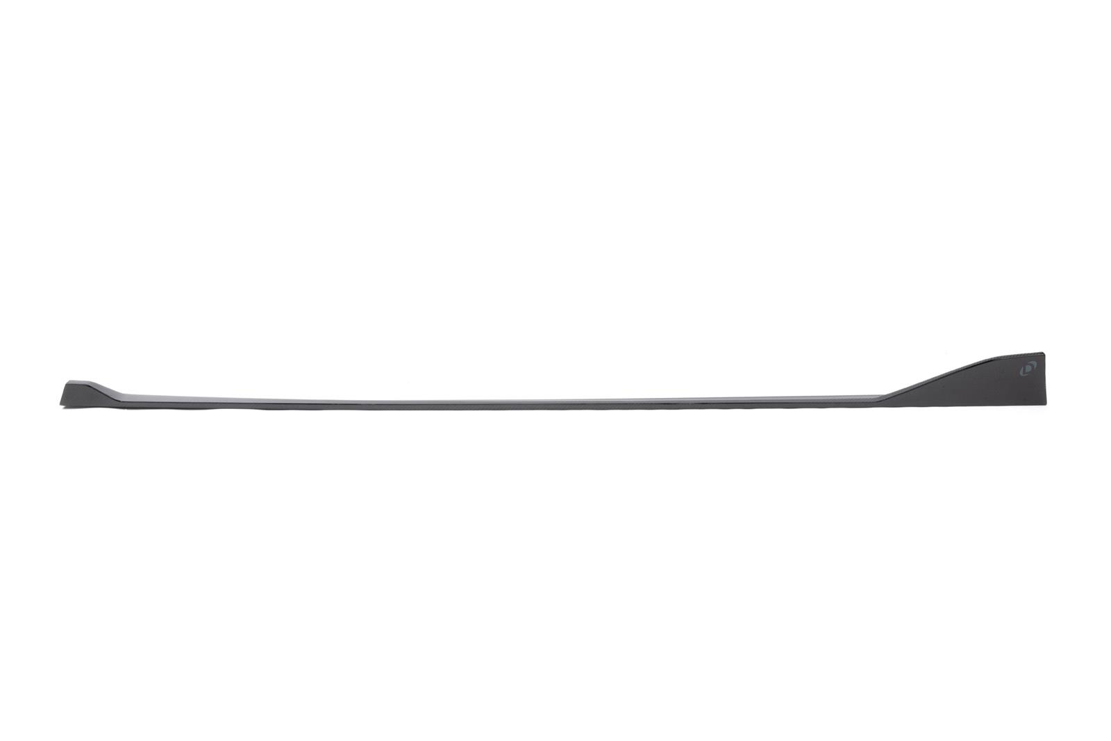 Dinan Side Skirts D980-0036 Rocker Molding, Left/Right, Carbon Fiber, Gloss, Toyota, Pair thumbnail 2