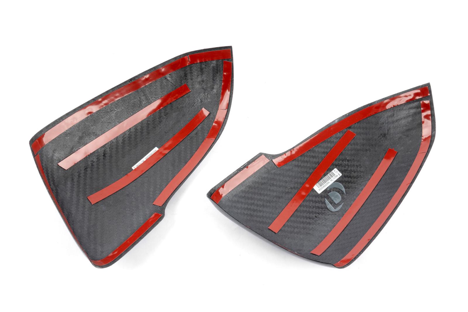 Dinan Mirror Caps D980-0040 Covers, Carbon Fiber, Snap-On, Toyota, Pair thumbnail 6