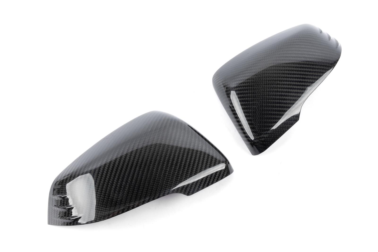 Dinan Mirror Caps D980-0040 Covers, Carbon Fiber, Snap-On, Toyota, Pair