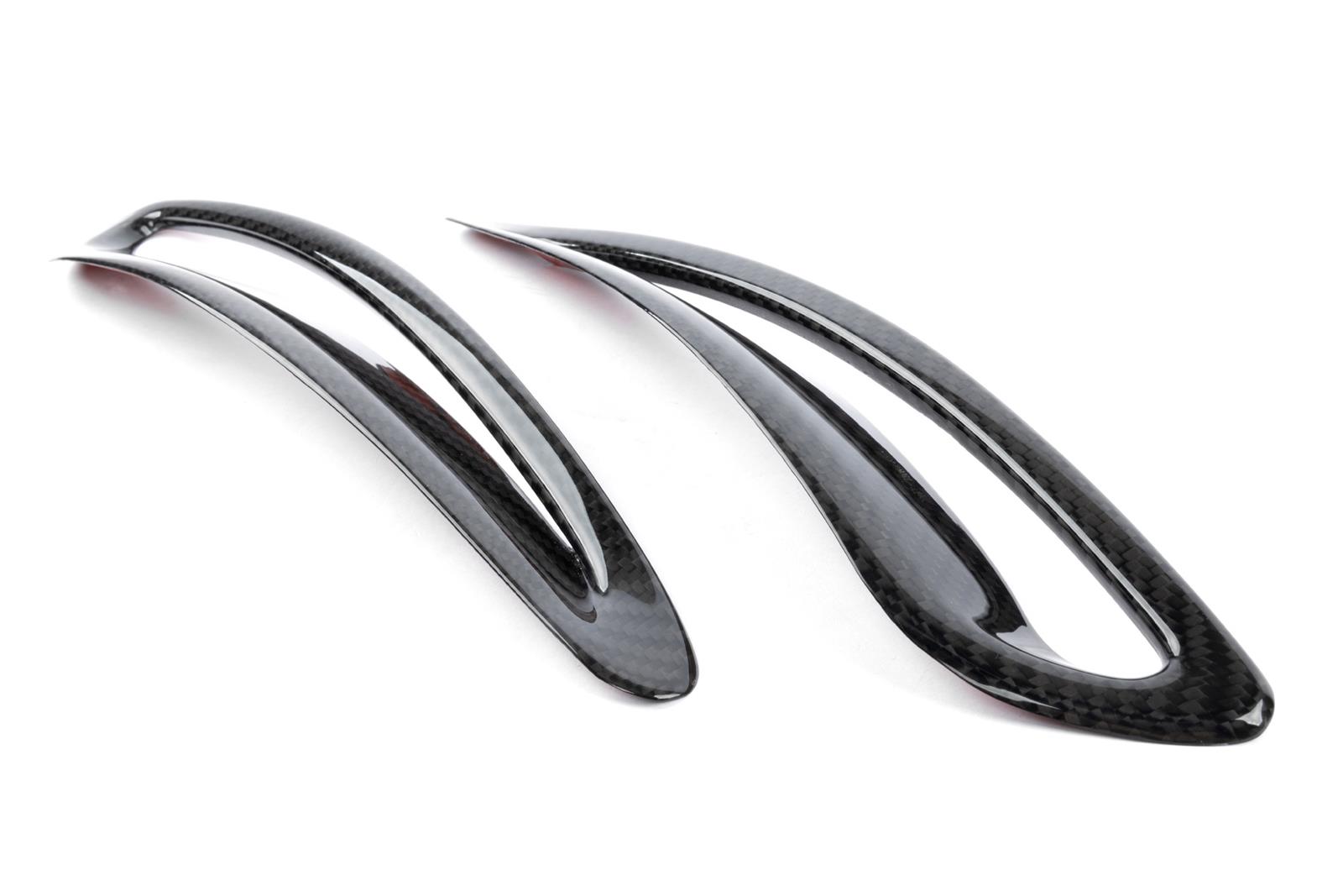 Dinan Hood Vent Covers D980-0041 Trim Accents, Covers, Carbon Fiber, Gloss, Toyota, Pair thumbnail 3