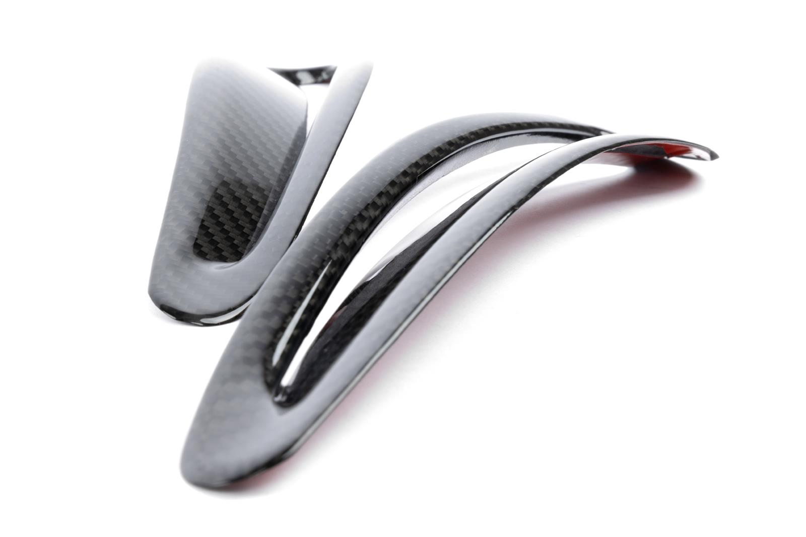 Dinan Hood Vent Covers D980-0041 Trim Accents, Covers, Carbon Fiber, Gloss, Toyota, Pair thumbnail 4