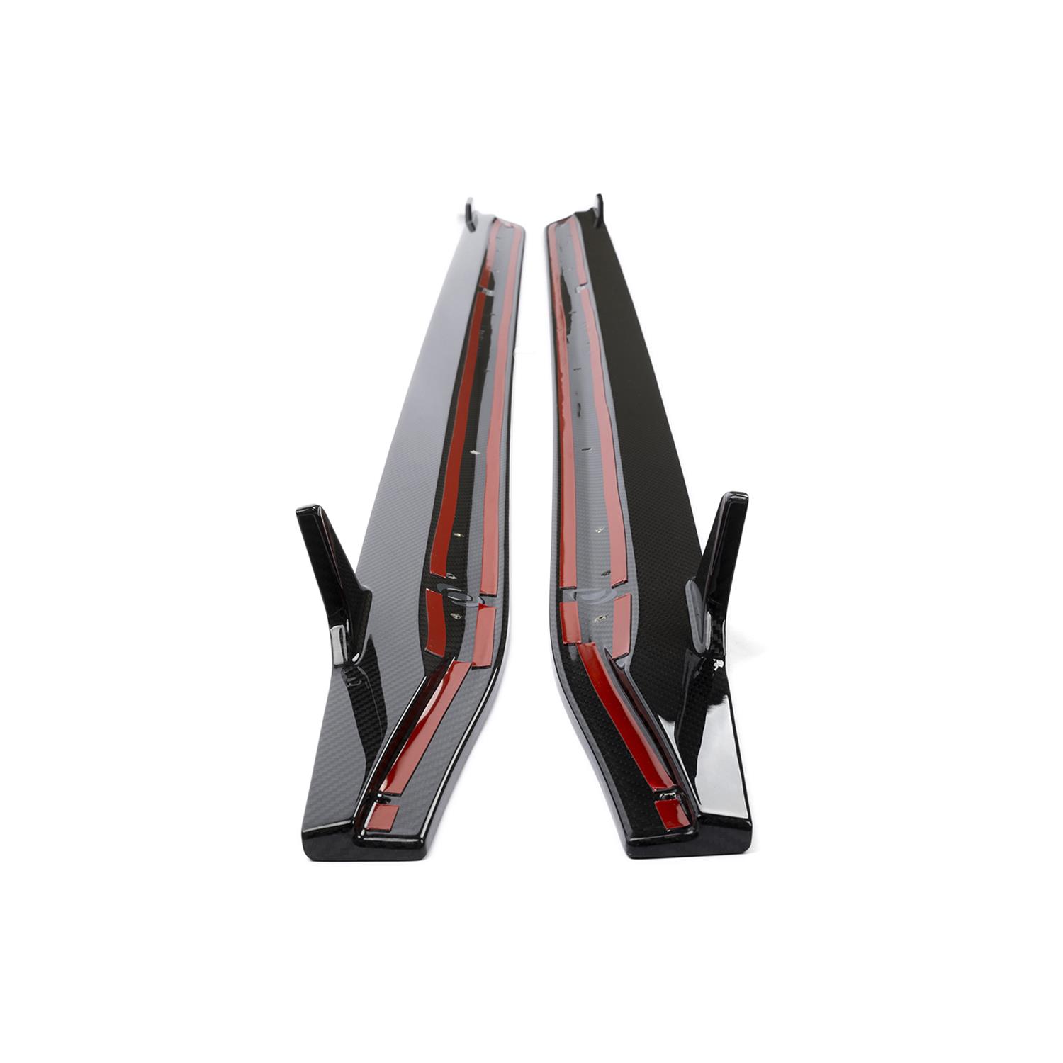 Dinan Side Skirts D980-0047 Rocker Molding, Left/Right, Carbon Fiber, Gloss, BMW, Pair thumbnail 5