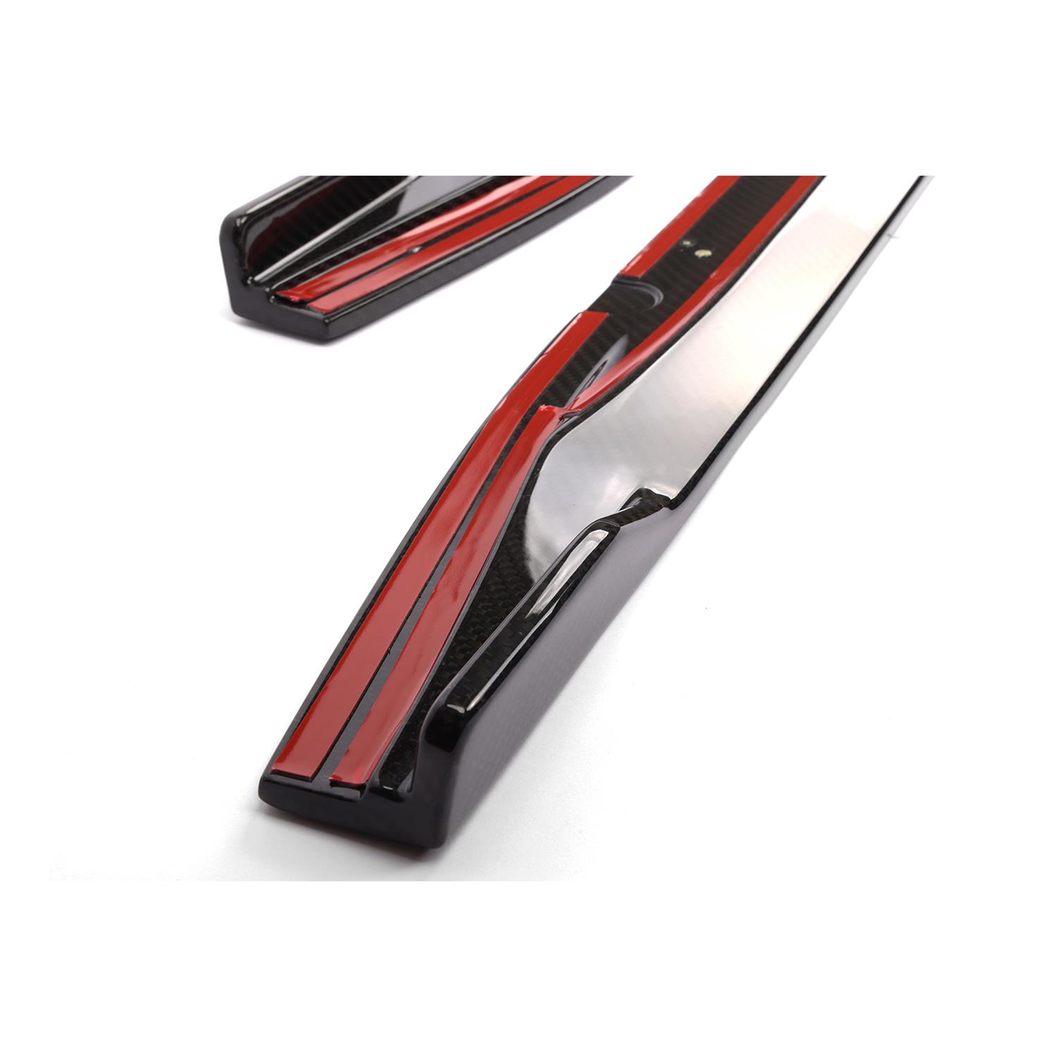 Dinan Side Skirts D980-0047 Rocker Molding, Left/Right, Carbon Fiber, Gloss, BMW, Pair thumbnail 7