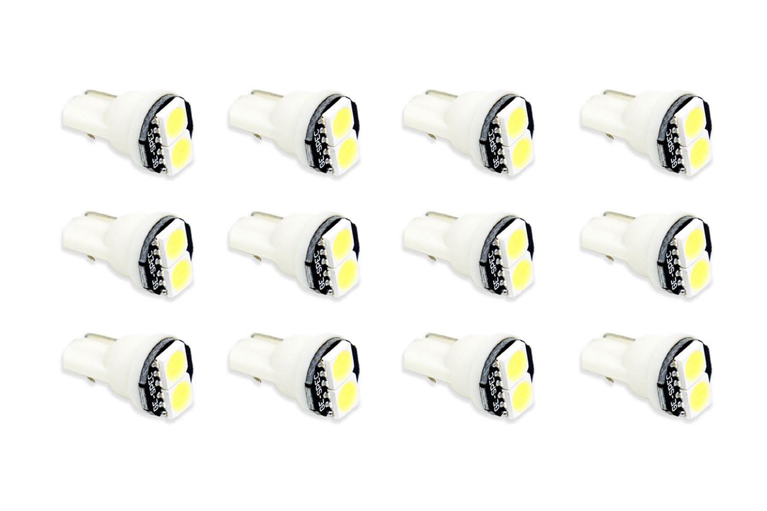 Diode Dynamics 194 LED Bulb SMD2 LED Warm - White Set of 12