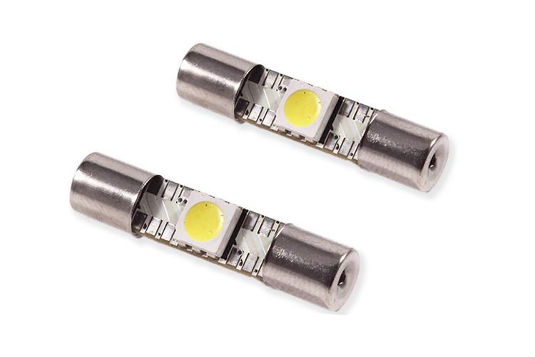 Diode Dynamics 28mm SMF1 LED Bulb - Cool - White (Pair)