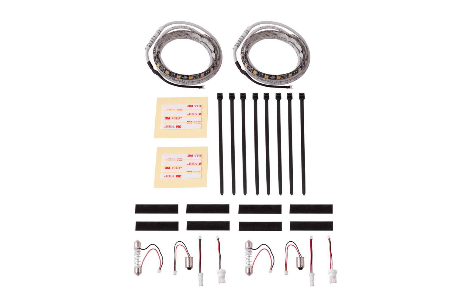 Diode Dynamics LED Accent Lights DD0192P Light, FlexLight Strip Warm White (pair) thumbnail 2