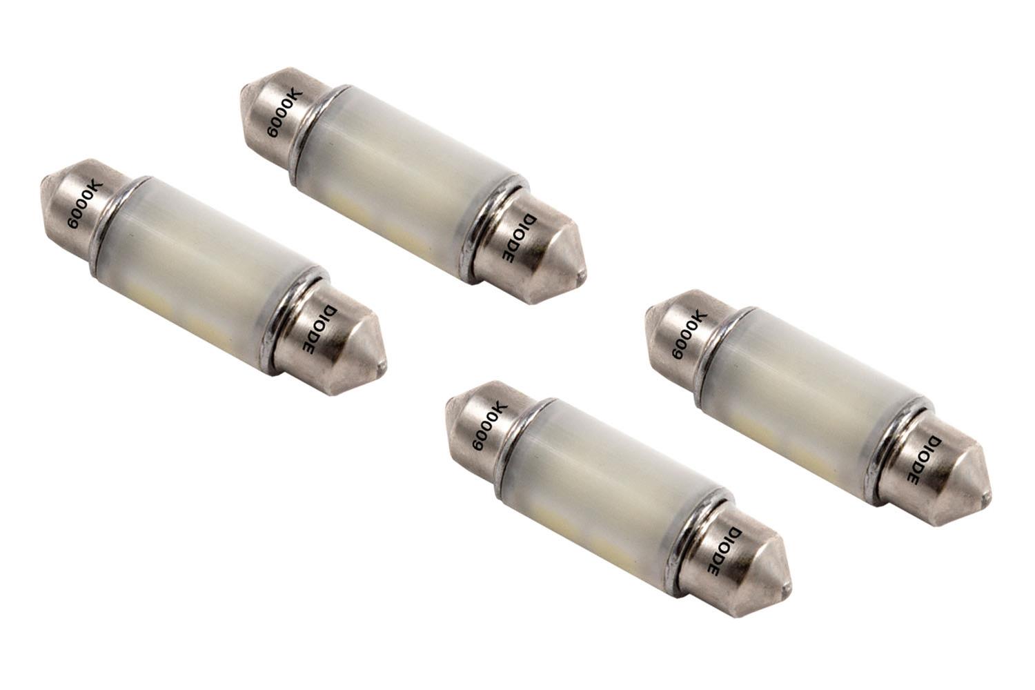 Diode Dynamics Light Bulbs DD0306Q LED Light, 36mm HP6 LED Cool White (four)