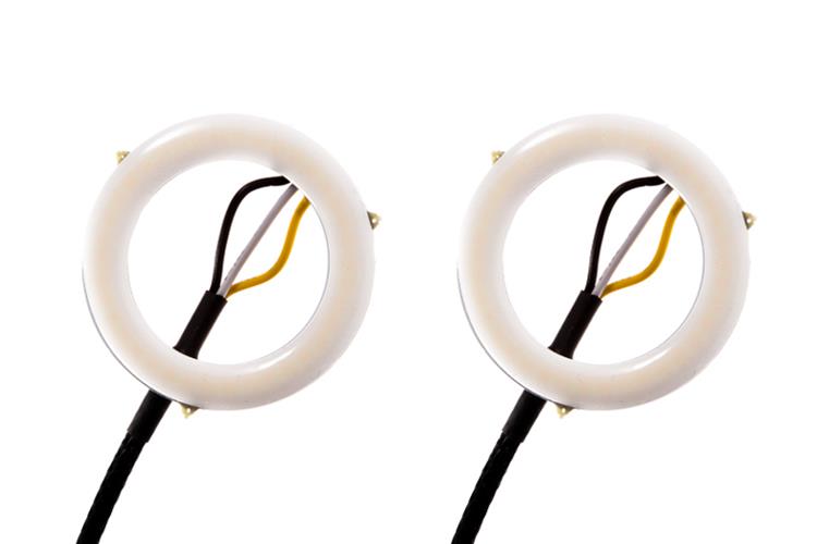 Diode Dynamics HD Halo Kits for 2007-2014 FJ CRUISER - DD2022 Kit, LED, Headlight, Amber, Universal, 50mm Diameter, Pair