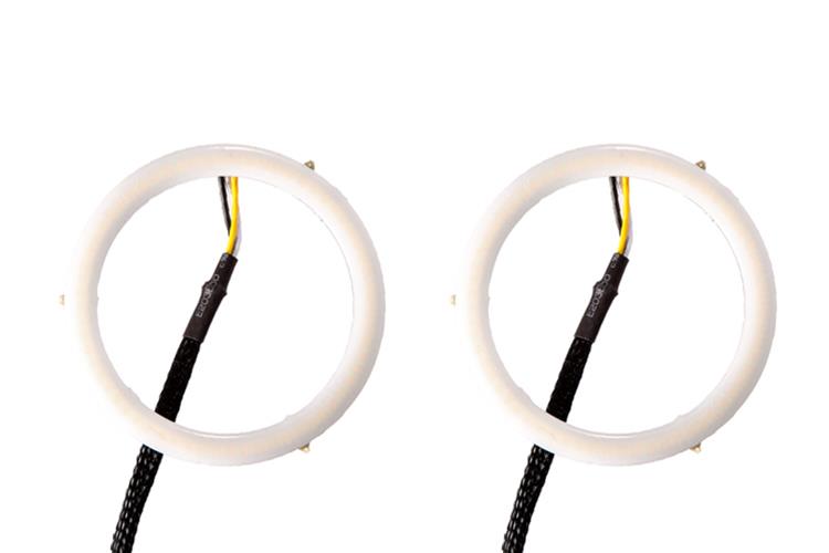 Diode Dynamics Halo Lights LED 80mm - Red (Pair)