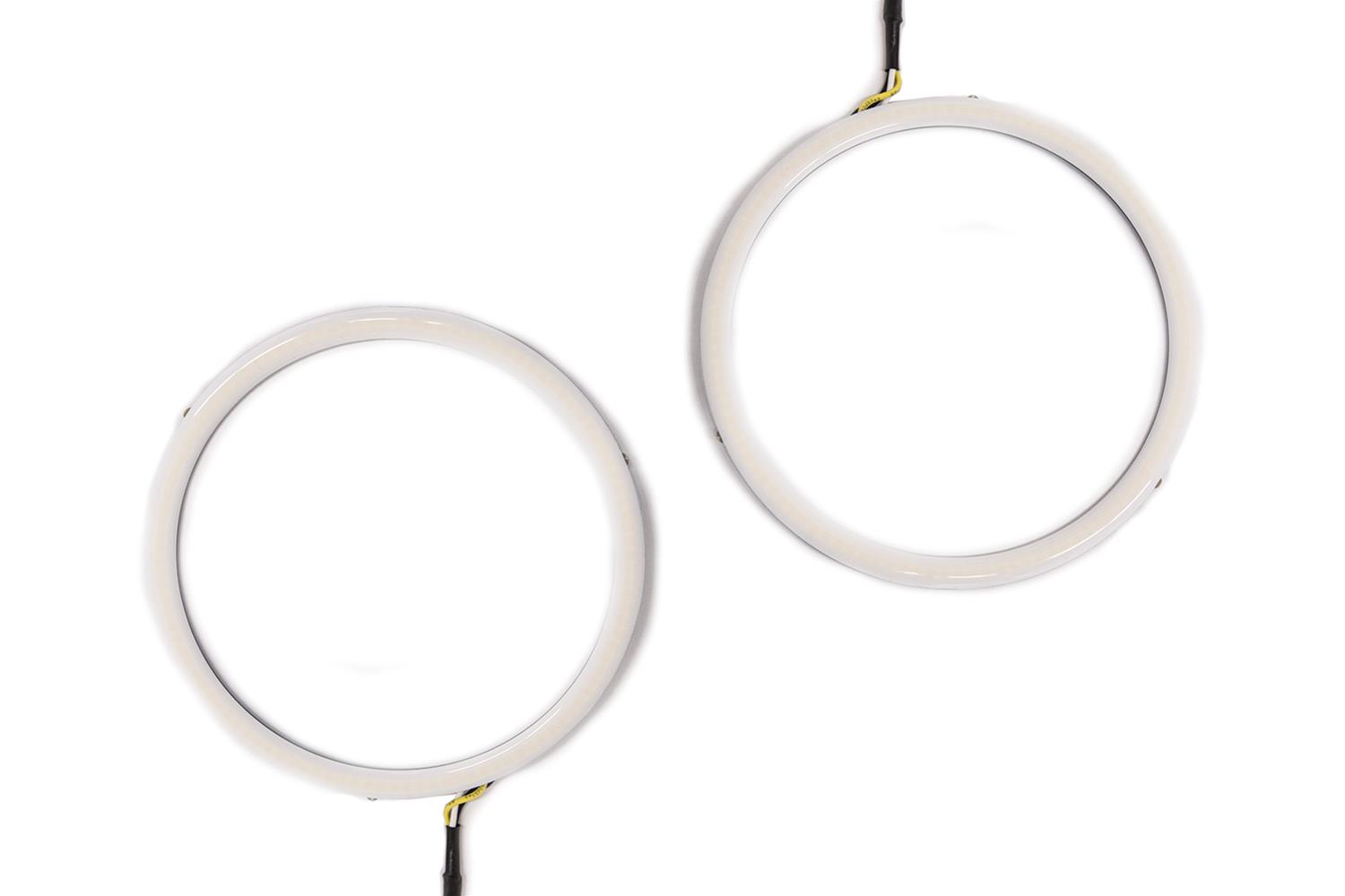 Diode Dynamics Halo Lights LED 130mm - Red (Pair)
