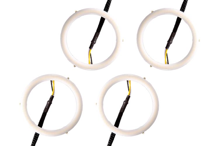 Diode Dynamics Halo Lights LED 70mm Switchback Four