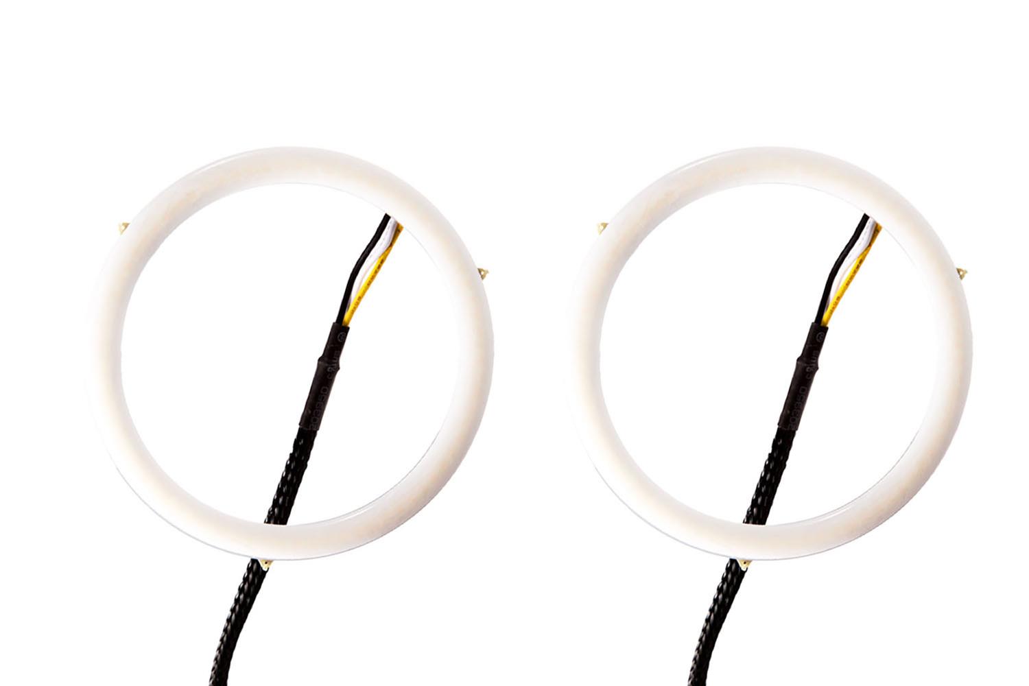 Diode Dynamics HD Halo Kits DD2074 Kit, LED, Headlight, White, Universal, 90mm Diameter, Pair