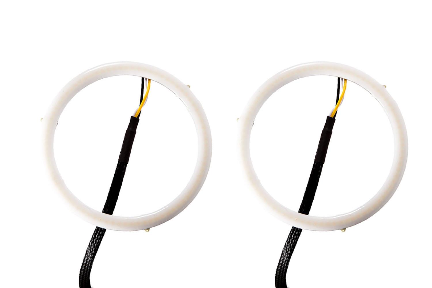 Diode Dynamics HD Halo Kits DD2075 Kit, LED, Headlight, White, Universal, 100mm Diameter, Pair