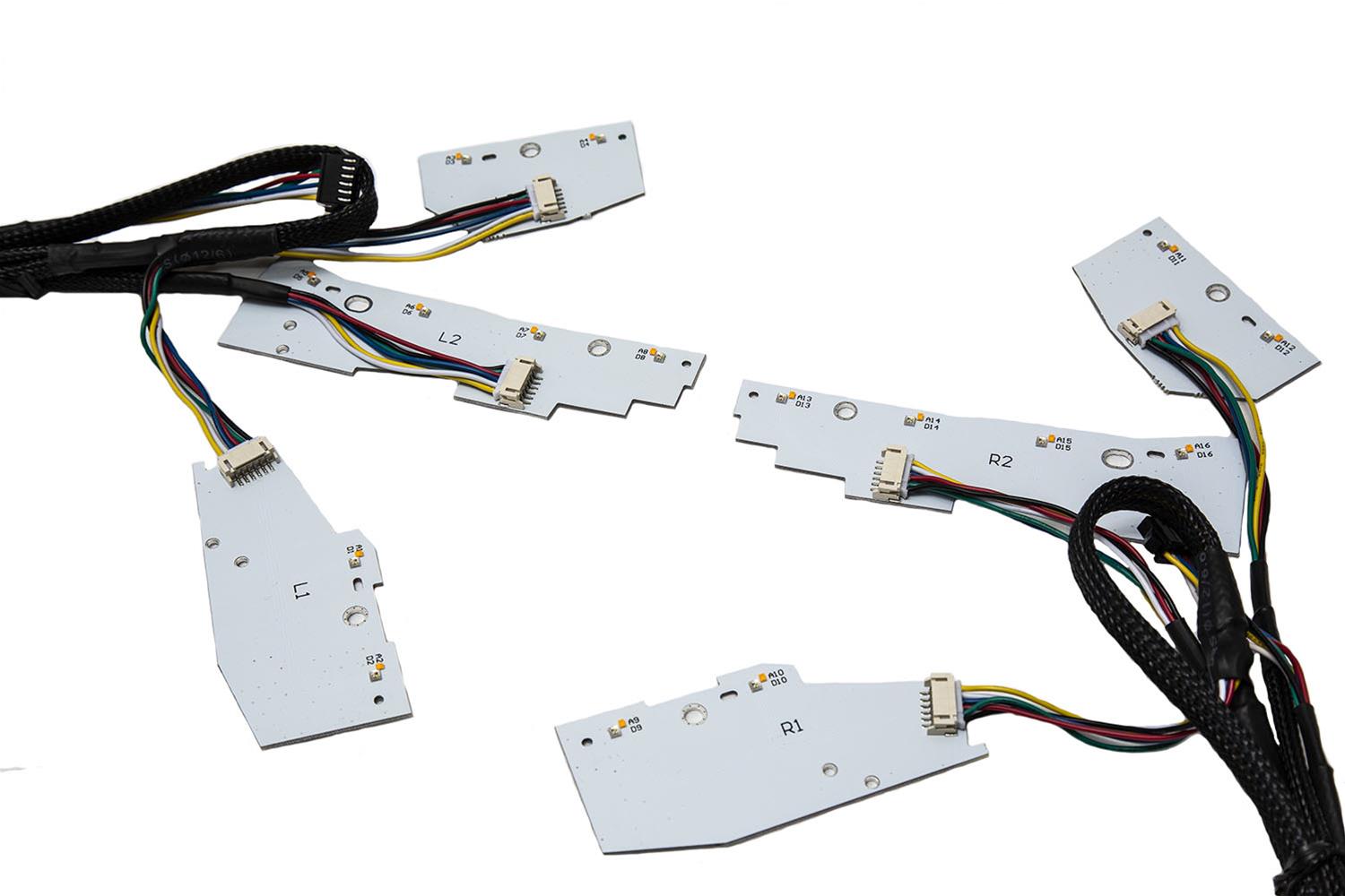 Diode Dynamics Daytime Running Light Components DD2222 Camaro 2016-2018 RGBWA Upper DRL Boards