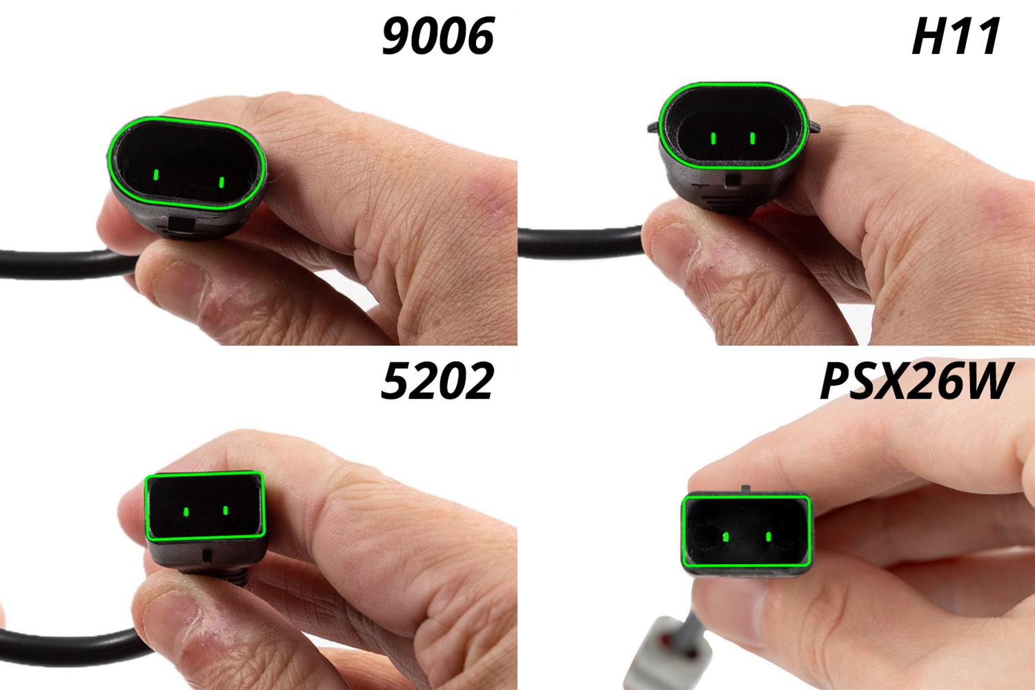 Diode Dynamics H11 DT 2-Pin Adapter - Pair thumbnail 3