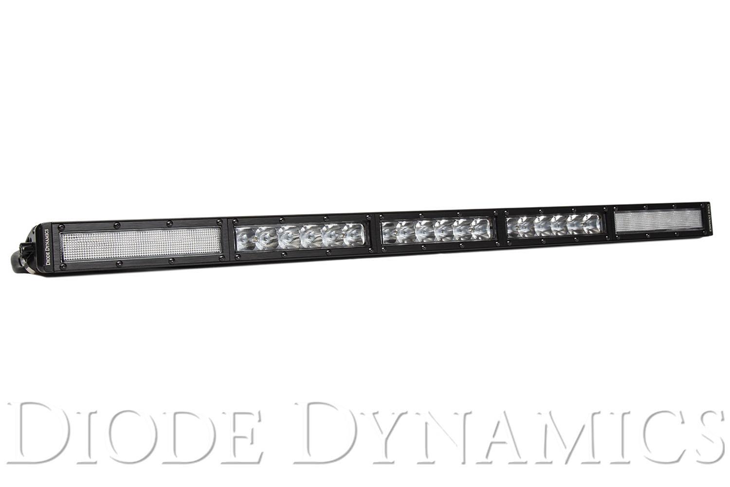 Diode Dynamics 30 In LED Light Bar Single Row Straight Clear Combo Each Stage Series