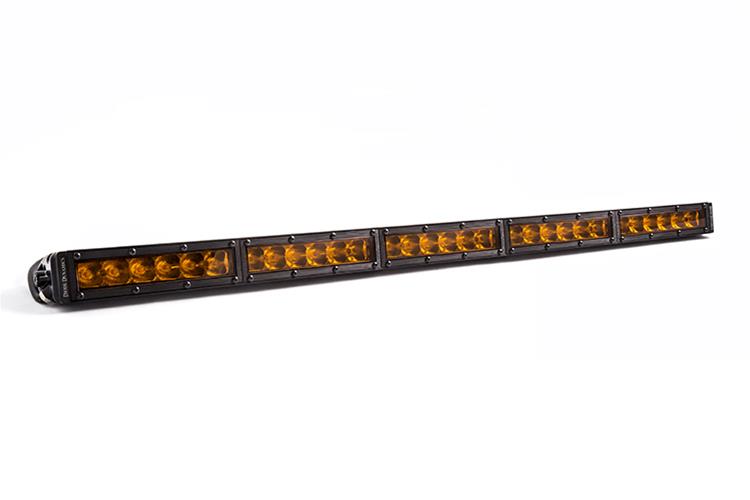 Diode Dynamics Stage Series 4,000 Lumens 30 Inch Light Bar DD5040 LED Single Row Straight Amber Driving Each