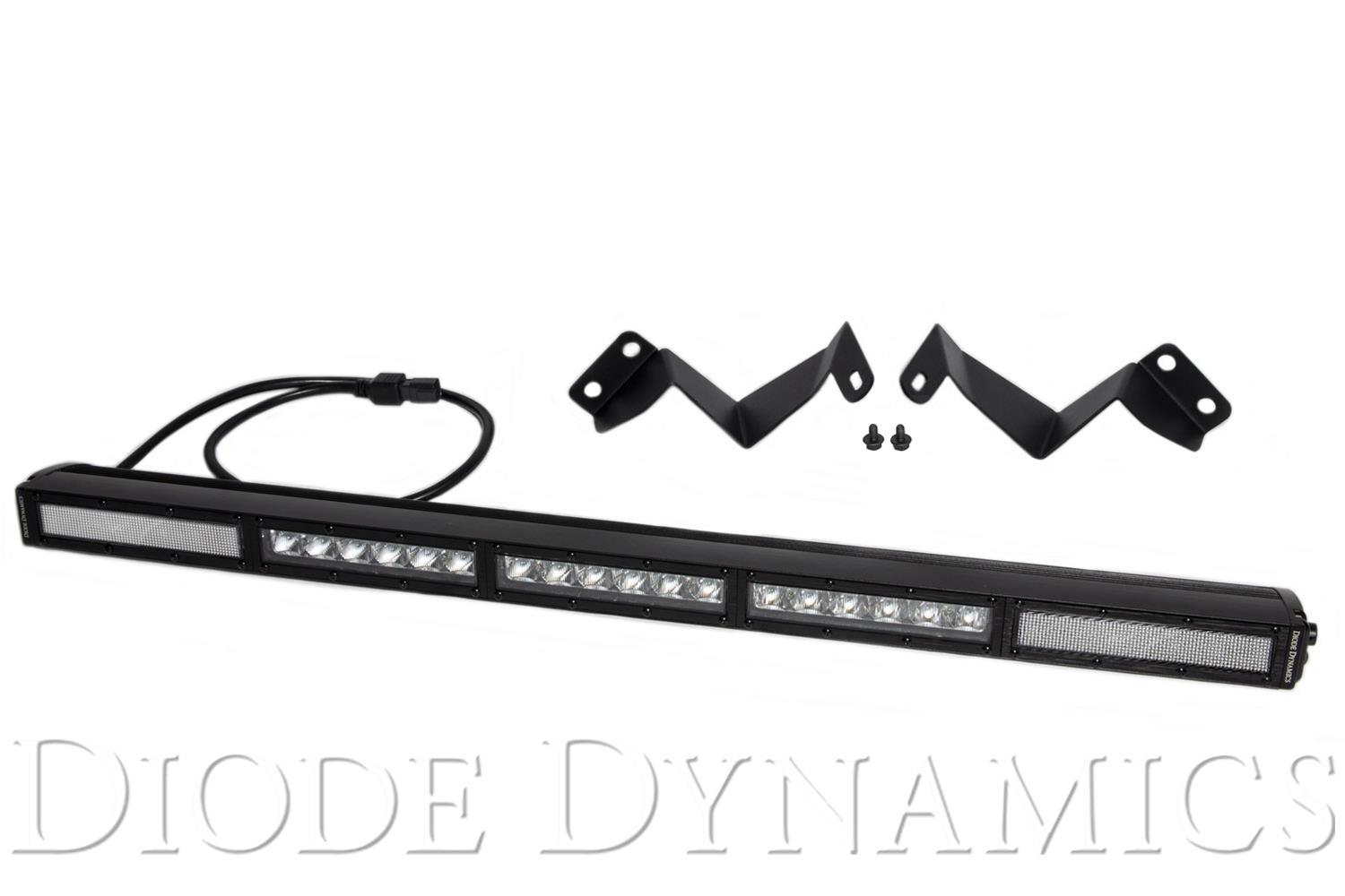 Diode Dynamics 16-21 Toyota Tacoma SS30 Stealth Lightbar Kit - White Combo