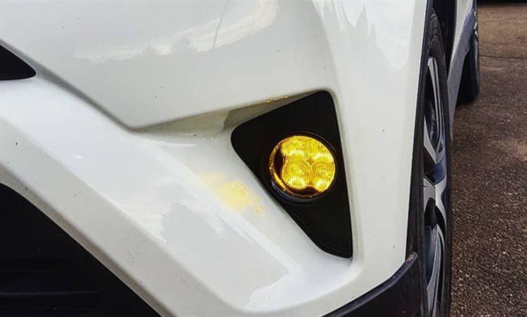 Diode Dynamics SS3 Sport LED Fog Light Kits DD6187 Lights, LED, Sport, Type B, SAE Fog, Yellow Lens, 14.5 Watts, Yellow Bulb Color, 3000K, 1300 lm, No Backlight, Kit thumbnail 3