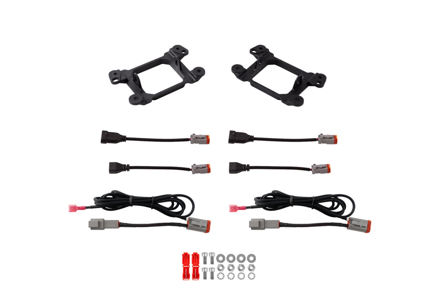 Diode Dynamics Light Mount Brackets DD6255P Mounting Kit, SS3 Type M Fog Mounting Kit