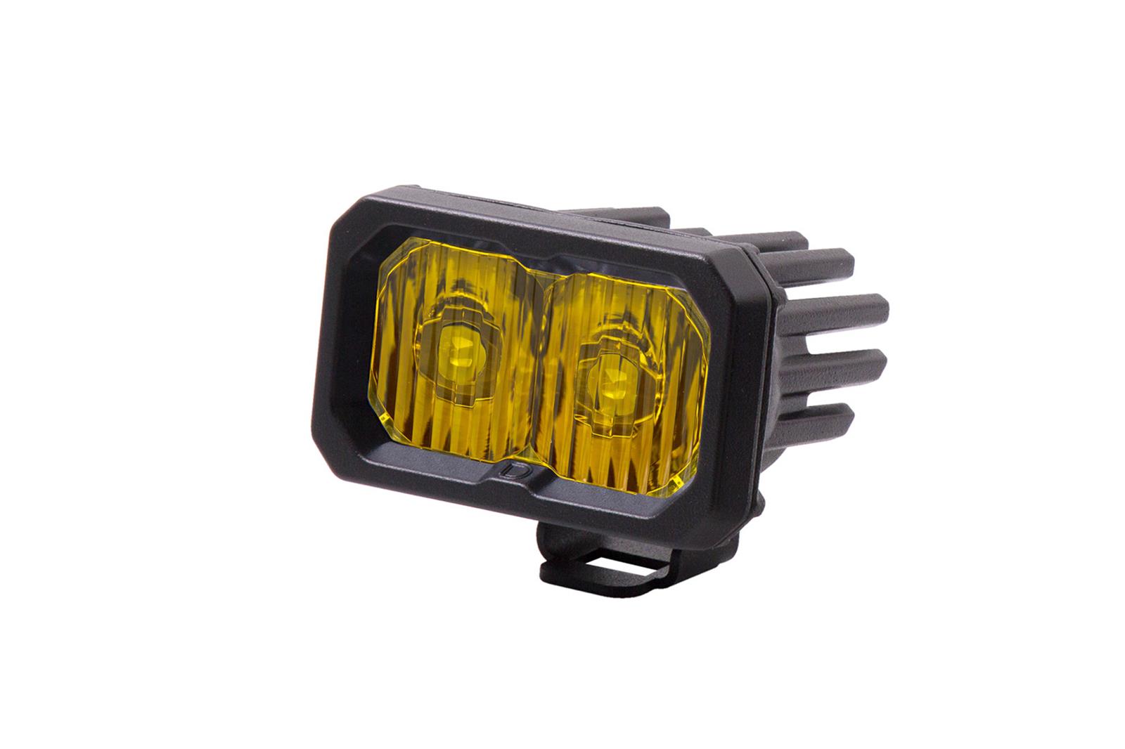 Diode Dynamics Stage Series 2 In LED Pod Sport - Yellow Driving Standard ABL Each thumbnail 2