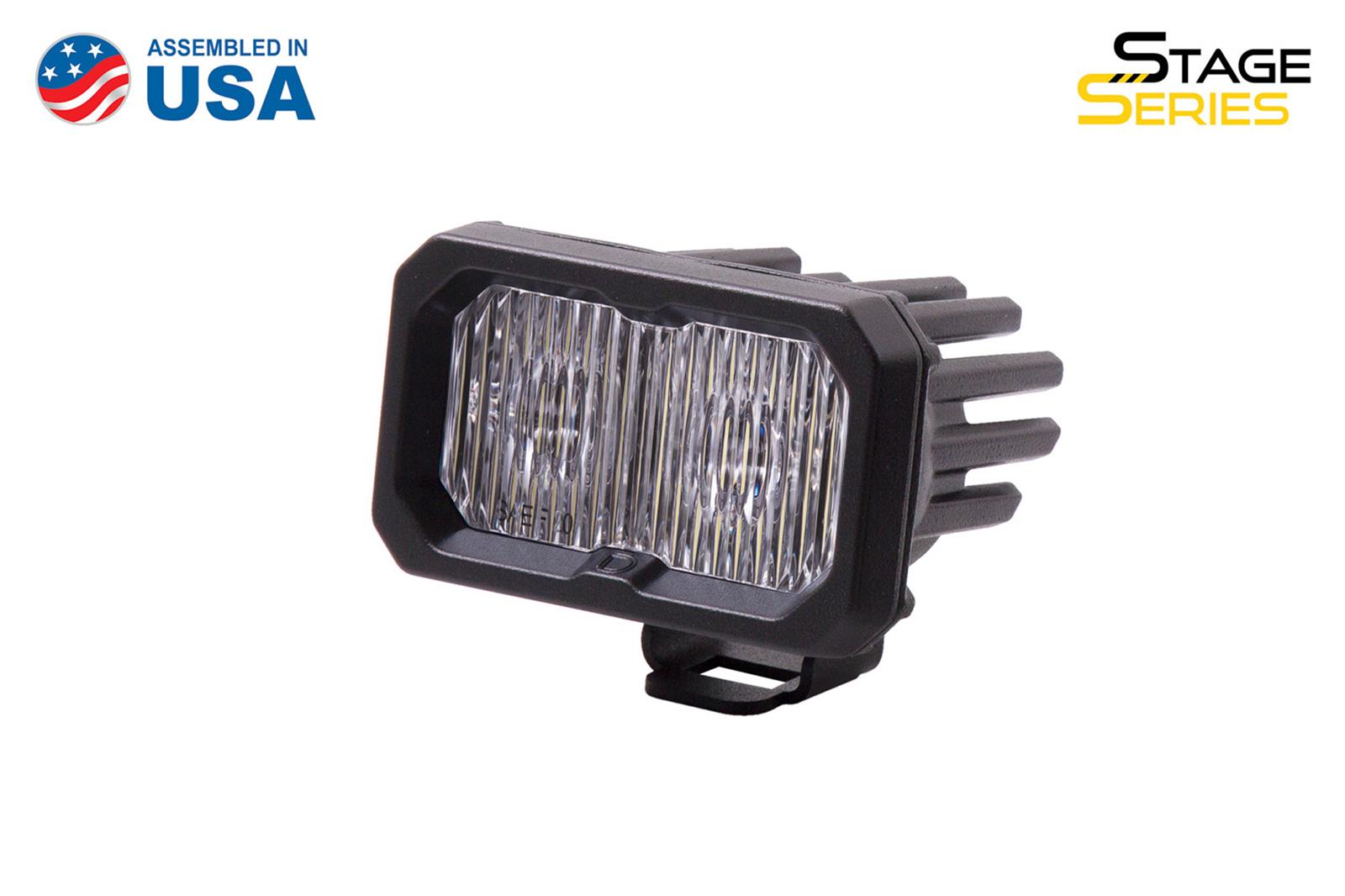 Diode Dynamics Stage Series 2 In LED Pod Sport - White Fog Standard ABL Each thumbnail 2