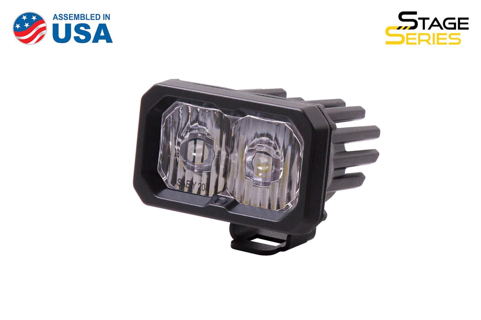 Diode Dynamics Stage Series 2 In LED Pod Pro - White Driving Standard ABL Each thumbnail 2