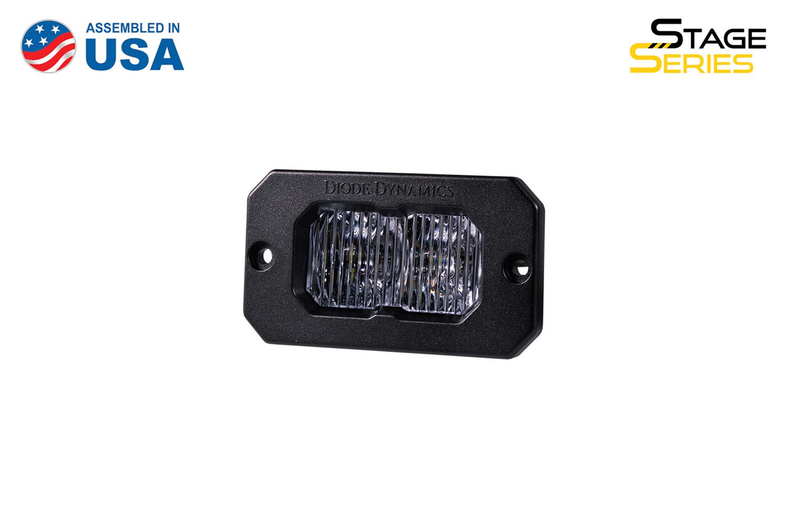 Diode Dynamics Stage Series 2 In LED Pod Sport - White Fog Flush ABL Each thumbnail 2