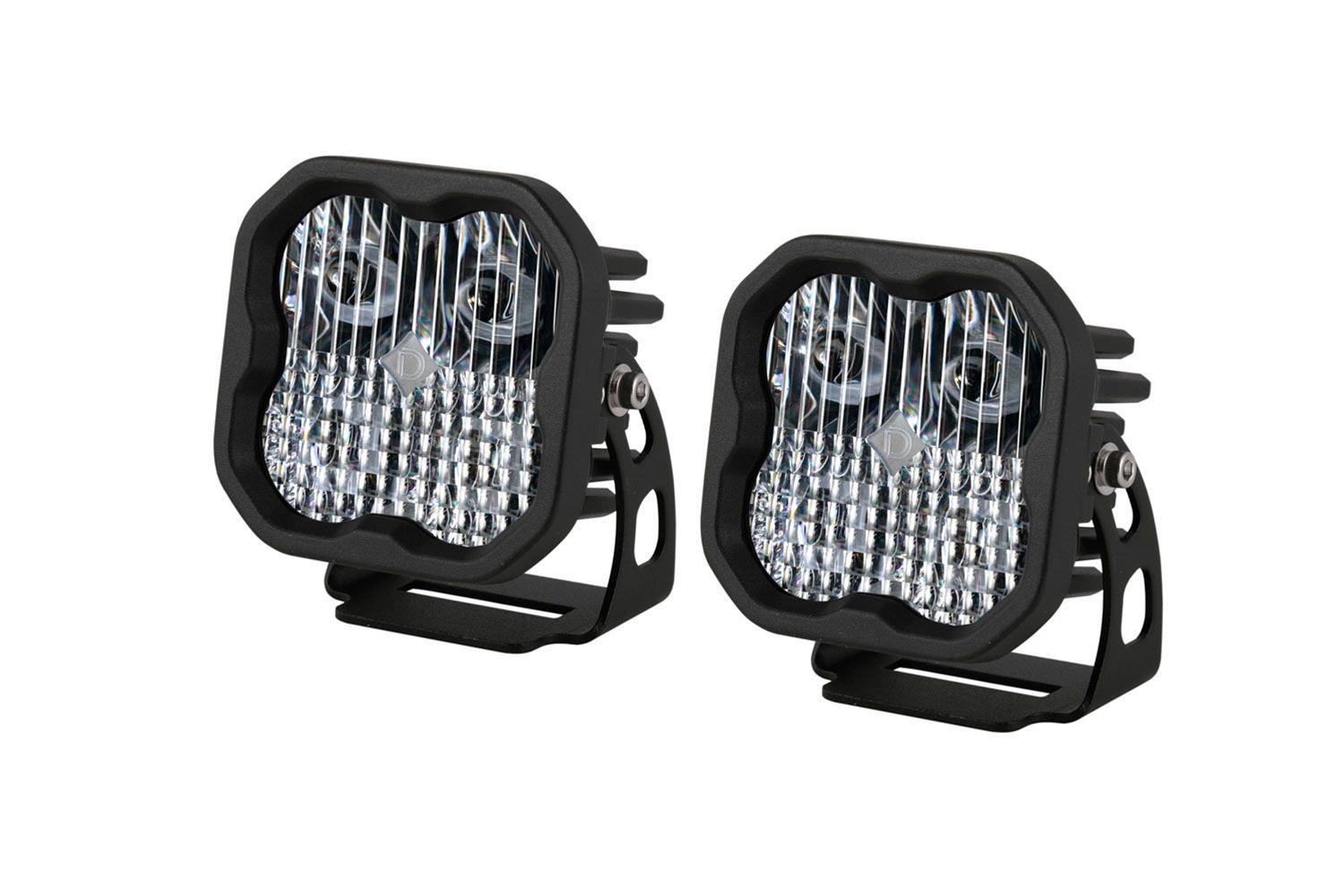 Diode Dynamics Light Bars, Pods and Fog Lights DD6491P LED Light, SS3 LED Pod Max White Combo Standard (pair)