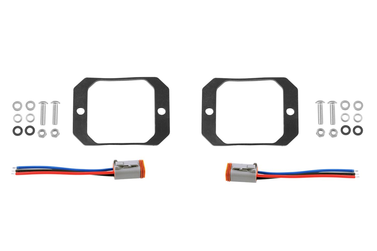 Diode Dynamics Stage Series C1 Flush Mount Mounting Kit (Pair) thumbnail 3